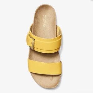 Michael Kors Faux Leather Sandal